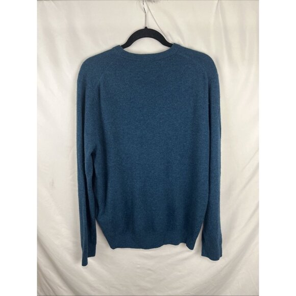 Celio Wool-Cashmere Blend "Chill" Soft Letter Sweater Mens Size L - Picture 5 of 7